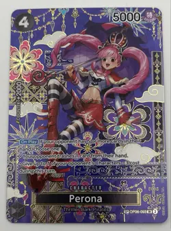 Perona - OP06-093 (SP) Alt Art - OP14 The Azure Sea's Seven One Piece English - Image 1