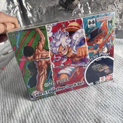 One Piece TCG Learn Together Luffy Zoro & Nami Starter Deck Set LT-01- SEALED - Image 1