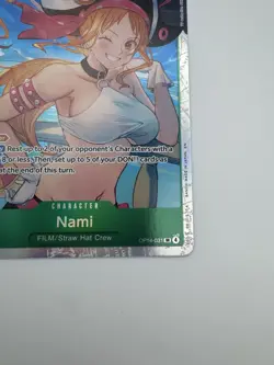 Nami OP14-031 (SR) The Azure Sea’s Seven One Piece TCG English Super Rare - Image 5