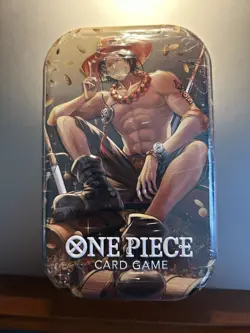 One Piece Tin Pack Set Vol 2 | TS-02 OP-13 Factory Sealed Portgas.D.Ace - Image 1