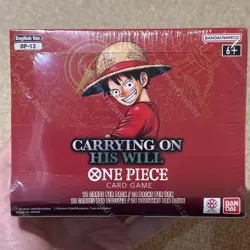 One Piece OP-13 Carrying On His Will Booster Box 24 Packs English Sealed Damage* - Image 1