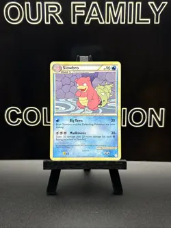 Slowbro 52/123 Heartgold & Soulsilver Regular Uncommon Pokemon TCG Card LP - Image 1