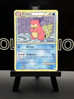 Slowbro 52/123 Heartgold & Soulsilver Regular Uncommon Pokemon TCG Card LP - Image 2