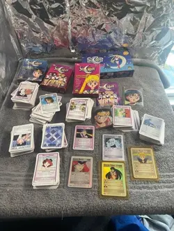 Huge Vintage Sailor Moon TCG CCG Lot! Over 450+ Cards - Image 1