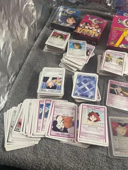 Huge Vintage Sailor Moon TCG CCG Lot! Over 450+ Cards - Image 3