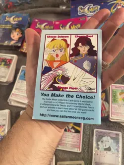 Huge Vintage Sailor Moon TCG CCG Lot! Over 450+ Cards - Image 5