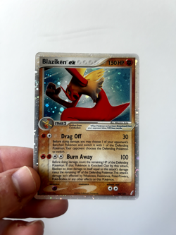 Blaziken ex 90/100 Crystal Guardians Holo 2006 Pokemon Card LP - Image 1