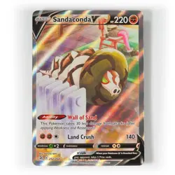 Pokemon - Sandaconda V - 252/264 - SWSH Fusion Strike - Alternative Art Card - Image 1