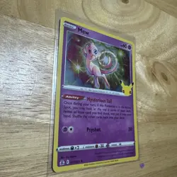Pokemon TCG Mew Celebrations Holo Foil Card 011/025 Rare - Image 1