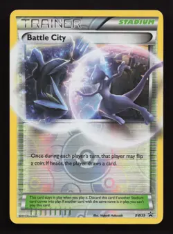 Battle City Trainer BW39 Black White Pokemon Trading Cards Reverse Holo NM promo - Image 1