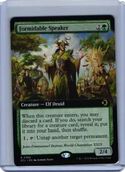 Formidable Speaker (Extended Art) Lorwyn Eclipsed Regular 366 - Image 1