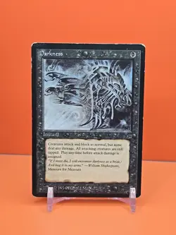 ⚫⚫⚫ 1994 MAGIC The Gathering DARKNESS LEGENDS HEAVY PLAYED ⚫⚫⚫ - Image 1