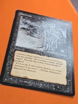 ⚫⚫⚫ 1994 MAGIC The Gathering DARKNESS LEGENDS HEAVY PLAYED ⚫⚫⚫ - Image 3