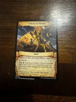 MTG Ojer Axonil, Deepest Might/ Temple of Power Mythic Rare NM - Image 2