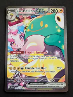 Ionos Bellibolt ex 183/159 Journey Together Special Illustration Rare Pokemon LP - Image 5