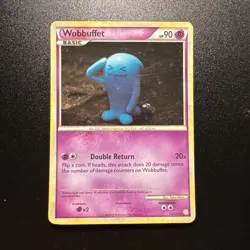 Wobbuffet 13/123 HS Rare HeartGold & SoulSilver Holo Pokemon - Image 1