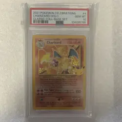 Pokemon Charizard 4/102 Holo Classic Collection Celebrations PSA 10 English 2021 - Image 1