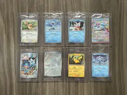 Pokemon TCG: 2025 Holiday Calendar Complete Set of 8 SEALED Stamped Promos - Image 1