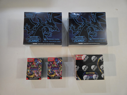 Phantasmal Flames Lot 2x Pokemon Center ETBs 2x Booster Bundles, 1x Booster Box - Image 1