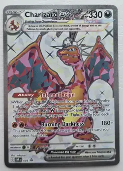 POKEMON TCG CHARIZARD EX (BLACK STAR PROMO) 056 S&V PROMO - Image 1