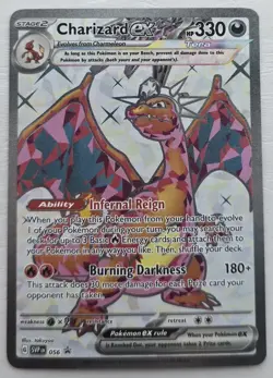 POKEMON TCG CHARIZARD EX (BLACK STAR PROMO) 056 S&V PROMO - Image 3