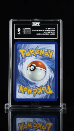 2023 POKEMON MEW EN-151 SPECIAL ILLUSTRATION RARE #201 ALAKAZAM EX TAG 9 - Image 2