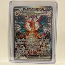 Pokemon TCG Charizard ex SV03: Obsidian Flames 223/197 Holo Special Illustration - Image 1