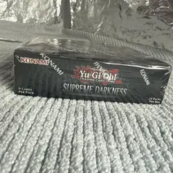 Yu-Gi-Oh! Supreme Darkness English Booster Box Factory Sealed💥 - Image 2