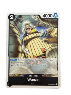 New: One Piece CCG Wanze OP03-093 Pillars of Strength Regular Uncommon - Image 1