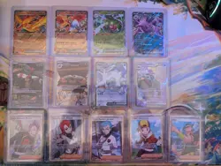 Pokemon Destined Rivals Lot of 13 Cards, UR, IR, DR- NM - Image 1