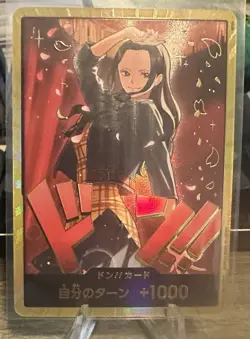 ONE PIECE Card DON !! Card Gold Frame Nico Robin Heroines Edition - Image 1