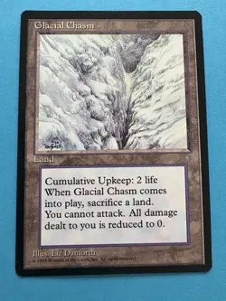 Glacial Chsm, Jewel Amulet, Animate D, Pyro x2, Counterspell x3, Dark Ritual x4, - Image 1