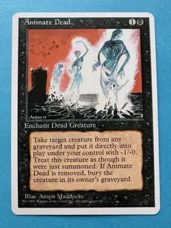 Glacial Chsm, Jewel Amulet, Animate D, Pyro x2, Counterspell x3, Dark Ritual x4, - Image 5