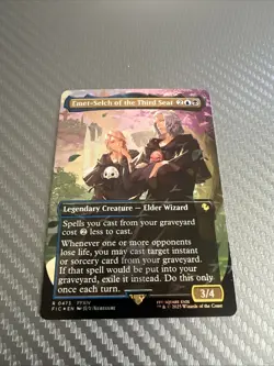 MTG Avatar Emet-Selch Of The Third Seat Chocobo Track Foil - Image 1