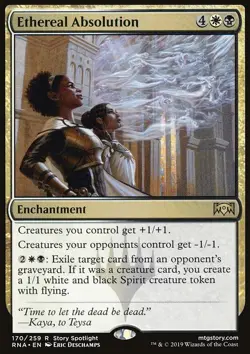 MTG Magic the Gathering Ethereal Absolution (170/296) Ravnica Allegiance NM - Image 1