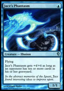 MTG Magic the Gathering Jace's Phantasm (3/89) DD Jace vs. Vraska LP - Image 1