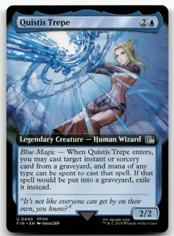 Quistis Trepe (Extended Art) #440 (NM) Final Fantasy FIN Magic MTG - Image 1