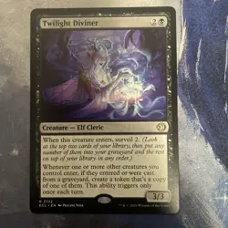 Mtg - Twilight Diviner (0122) Lorwyn Eclipsed- Rare - NM - Image 1