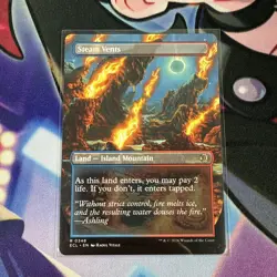 Steam Vents (Borderless) MTG: Lorwyn Eclipsed - Image 5