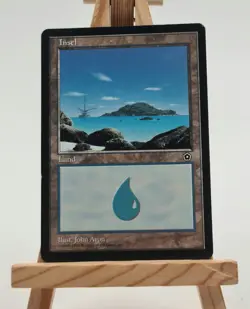 Insel (M.3) Portal 2. Zeitalter Magic Karte MTG Deutsch (Island (M.3) - Image 1
