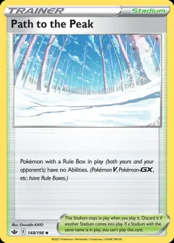 Pokemon Path to the Peak (148/267) Chilling Reign NM - Image 1