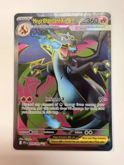 Mega Charizard EX 109/094 Ultra Rare Phantasmal Flames Pokemon TCG NM - Image 1