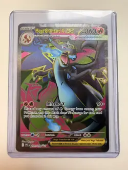 Mega Charizard EX 109/094 Ultra Rare Phantasmal Flames Pokemon TCG NM - Image 2