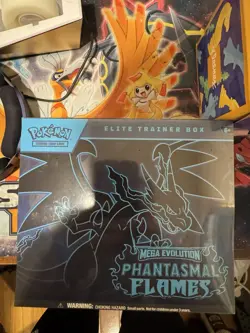 Pokemon Mega Evolution Phantasmal Flames Elite Trainer Box (ETB) SHIPS TODAY - Image 1