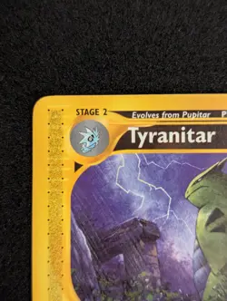 Pokemon TCG Tyranitar 40 Aquapolis Non-Holo Rare WOTC English E Reader - Image 4