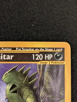 Pokemon TCG Tyranitar 40 Aquapolis Non-Holo Rare WOTC English E Reader - Image 5