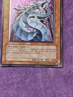 1x Yugioh Cyber Dragon CRV-EN015 Unlimited Ultimate Rare EURO MP - Image 4