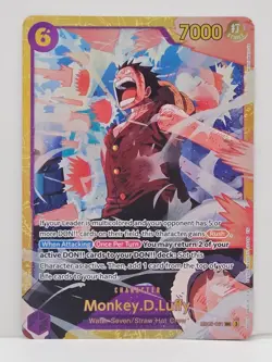 One Piece TCG Monkey.D.Luffy EB02-061 SEC 3, NM - Image 1