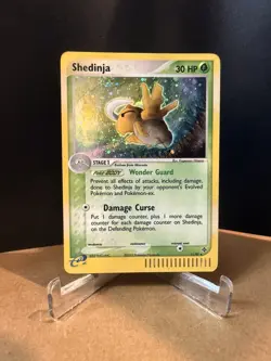 Pokemon TCG Shedinja Holo Rare Card 11/97 EX Dragon - Image 1