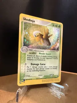 Pokemon TCG Shedinja Holo Rare Card 11/97 EX Dragon - Image 2